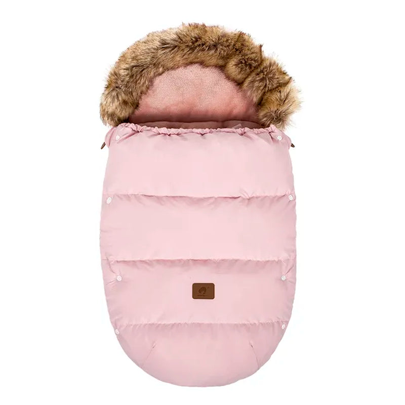 Baby Sleeping Bags Winter Thick Fur Collar Warm Footmuff for Universal Strollers Safety Seats Newborn Envelope for Discharge