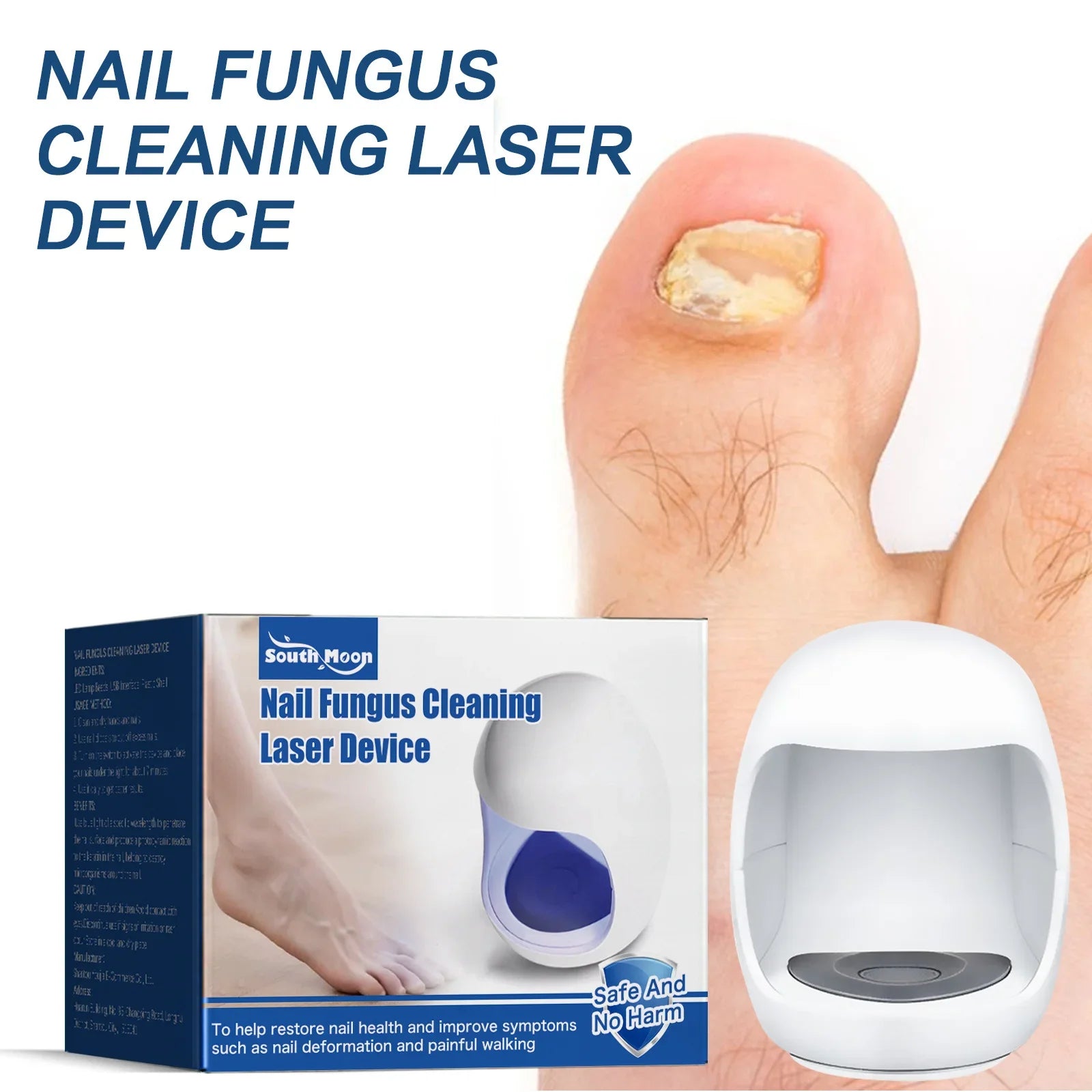 Fungal Nail Laser Device Repair Fast Nails Fungus Onychomycosis