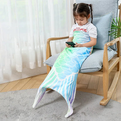 Enchanted Mermaid Snuggle Blanket